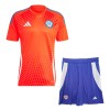 Conjunto (Camiseta+Pantalón Corto) Chile Primera Equipación 2024 - Niño